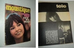 MOUSTIQUE TELE 2116 (18/8/66) CHANTAL KELLY CHER TEDDY WILSON GAINSBOURG ANTOINE - Bild 1 von 1