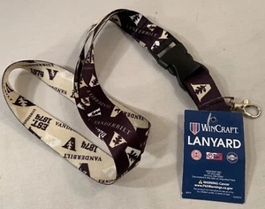 Wincraft VANDERBILT UNIVERSITY MEDICAL SCATTER Lanyard: Detachable Buckle Revers - Picture 1 of 8