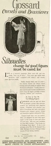 1923 GOSSARD Corsets Brassieres Bras Women's Underwear Fashion Vintage Print Ad - Bild 1 von 1