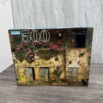 Vintage Guild Puzzle – Dordogne France Scene, 500 Piece, Sealed 15.5"x18" - Image 1 of 4