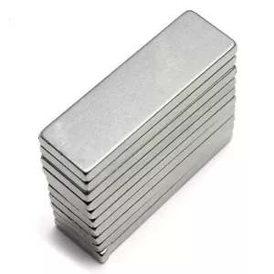25 x 8 x 2 mm 1/32 machine à sous aimant néodyme course scalextrique - pack de 10 - Photo 1/4