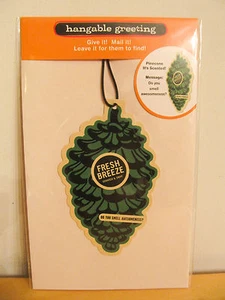 NEW Hallmark Hangable Message Greeting “Scented Pinecone” Card with Envelope - Picture 1 of 3