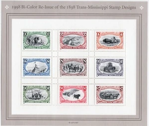 Scott #3209 Trans-Mississippi (Cattle in Storm) Sheet of 9 Stamps - MNH - Picture 1 of 1
