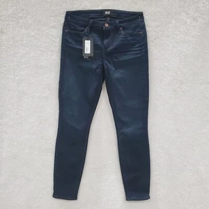 Paige Women's Size 29 Blue Transcend Verdugo Ankle Mid Rise Ultra Skinny Jeans  - Picture 1 of 15