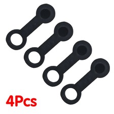 4 Pcs Brake Caliper Bleed Nipple Screw Dust Cap Cover 8mm Rubber Motorcycle Car