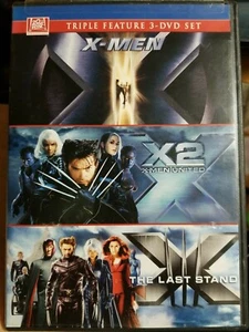 X-MEN TRIPLE FEATURE: X-Men_X2 X-Men United_X-Men The Last Stand DVD - Picture 1 of 1
