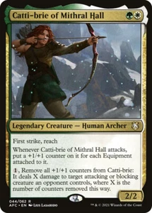 Magic The Gathering Catti-brie of Mithral Hall - Comandante de Aventuras en los Reinos Olvidados - Imagen 1 de 1