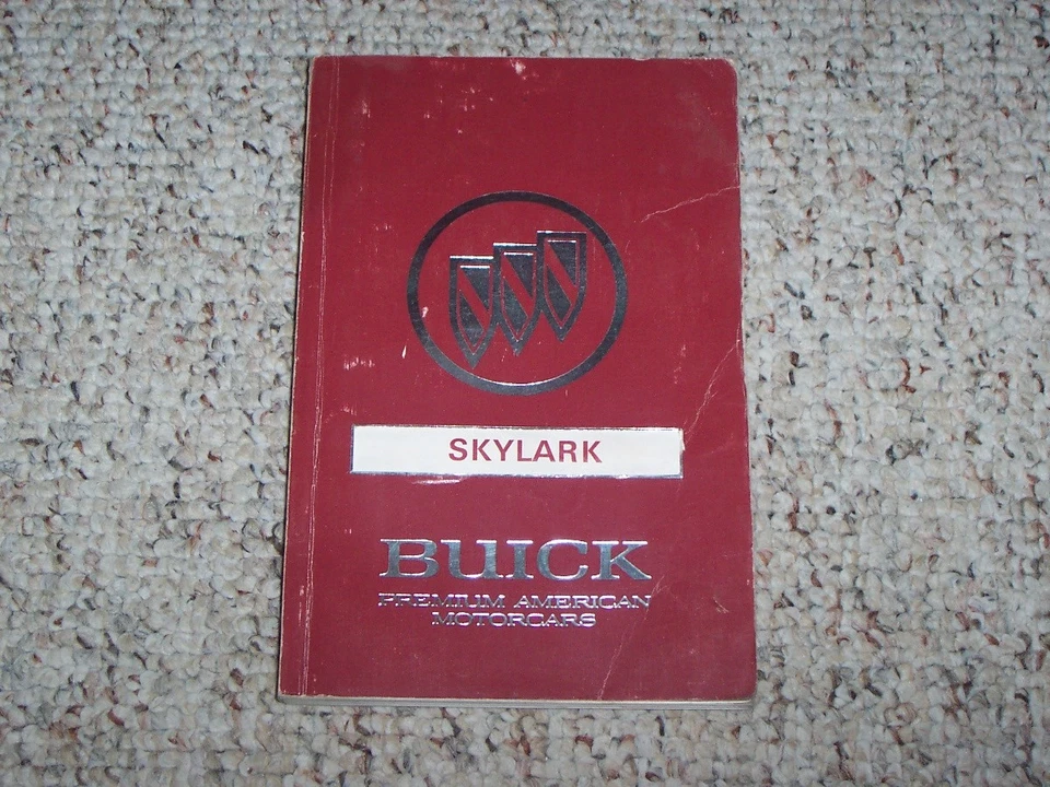 1991 Buick Skylark Coupe Sedan Owner Manual User Guide Custom Gran Sport xz Foto 1 de 1