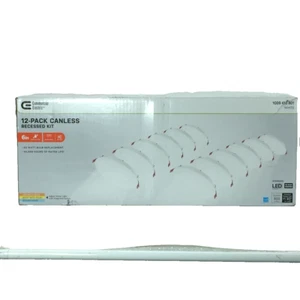 Pro Value Series LED 6 in Round Adj Color Temp Canless Recessed Light, 12-pack - Picture 1 of 6