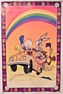 LOONEY TUNES Vintage Poster 1998 23" X 35" NOS (b52) - Picture 1 of 3