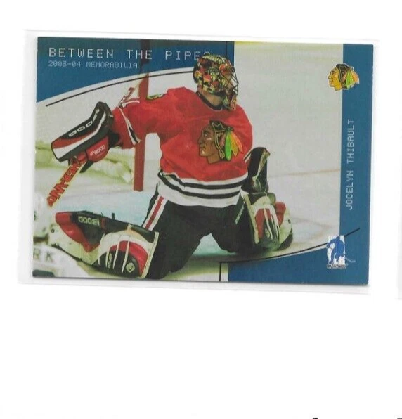 2003-04 BAP Memorabilia Sapphire Jocelyn Thibault #126 #'d 064/100 Blackhawks - Image 1 of 1