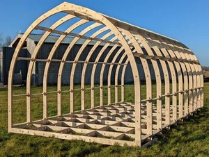 Glamping Pod Frame Kit 4.2m Wide for glamping office summerhouse - Picture 1 of 14
