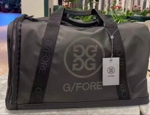 G-Fore Golf Boston bag new shoe storage possible black G-Fore Golf bag w/tag JP - Picture 1 of 9