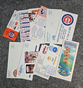 1980s MLB Ephemera Lot Schedules Other Items Giants Tigers Rangers Royals - Picture 1 of 7