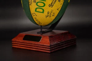 AFL AUSSIE RULES / NRL FOOTBALL DISPLAY / TROPHY DISPLAY STAND - Foto 1 di 12
