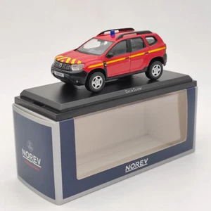 Norev 1/43 Dacia Duster POMPIERS 2020 Red Diecast Models Car Christmas Gift - Picture 1 of 6