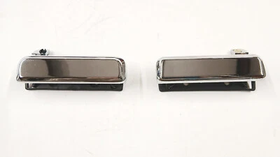 New 1983 to 1988 Ford Thunderbird Chrome Exterior Door Handles 1 Pair - Image 1 of 3