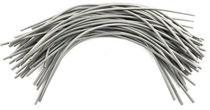 1/4 Zoll Außendurchmesser Polyethylenschlauch, 211/2 Zoll Länge, 50 Stück, Farbe grau - Bild 1 von 3