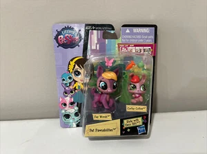 Littlest Pet Shop Pet Pawsabilities Fay Woods #3753 & Curtsy Cotton #3754 New - Picture 1 of 7