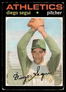 1971 O-Pee-Chee Diego Segui Oakland Athletics #215 R64 - Picture 1 of 2