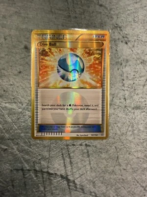 Pokémon TCG Dive Ball Primal Clash 161/160 Holo Secret Rare - Image 1 of 2