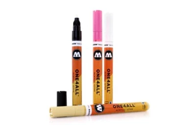 Molotow Marker ONE4ALL 127HS - 74 Farben Deko Home DIY Streetart Sketch Hobby - Bild 1 von 4