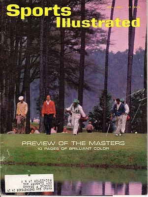 1963 4/1 Sports Illustrated Magazine golf Masters basketball Loyola Cincinnati G - Image 1 of 4