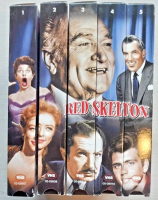 Set of 5 VHS Tapes The Red Skelton Collection - Image 1 of 4