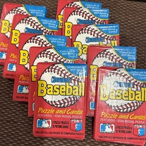 Tarjetas de béisbol Donruss 1988 - paquetes individuales sin abrir - 3 rompecabezas y 15 tarjetas con imagen - Imagen 1 de 13