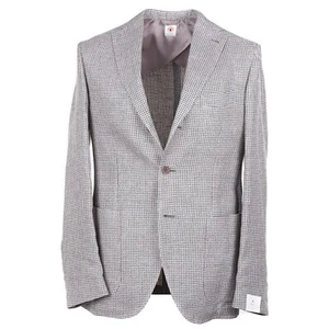 Luigi Borrelli Slim-Fit Woven Linen-Silk-Cotton Sport Coat 42R (Eu 52) NWT - Picture 1 of 12