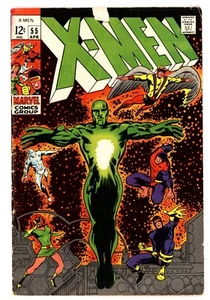 Uncanny X-Men (1st Series) #55 VG+ 4.5 1969 Barry Windsor-Smith Cover - Picture 1 of 2