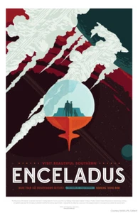 Enceladus Visions of the Future Poster - [11'' x 17''] - Picture 1 of 1