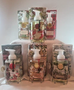 Michel Design Works Foaming Shea Butter Hand Soap & Hostess Napkin Caddy Set - Picture 1 of 27