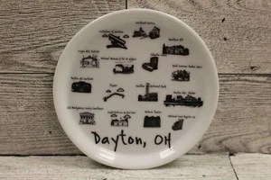 Collectible "Dayton Ohio" Ceramic Coaster - Used - Picture 1 of 5
