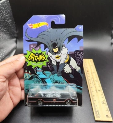 Hot Wheels Batman Classic TV Series Batmobile 1/6 Mattel 2014  car toys - Image 1 of 4