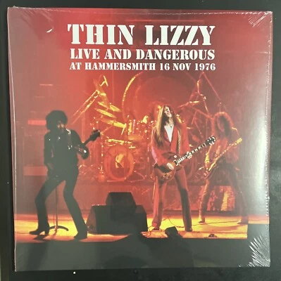 THIN LIZZY LIVE & DANGEROUS HAMMERSMITH 1976 RSD 24 2LP BLACK VINYL NEW & SEALED - Image 1 of 4