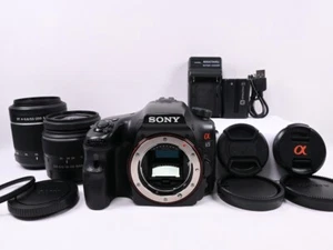 Japanese Only Sony α65 SLT-A65VK 24.3 MP Digital Camera Two lens set [Near Mint] - Picture 1 of 17