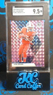 Mosaic Purple Prizm 13/49 2020 - John Brown - SGC 9,5 Foto 1 de 2