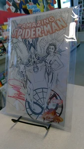 Amazing Spider-Man #1 Campbell exclusivo firmado con certificado de autenticidad Marvel Comics 2015 - Imagen 1 de 5