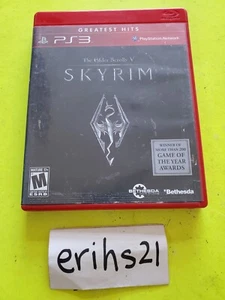 The Elder Scrolls V: Skyrim Edición Legendaria Grandes Éxitos Sony PS3 con Manual - Imagen 1 de 3
