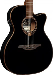 LAG T118ASCEBLK Tramontane Auditorium Slim Cut Elektroakustik - Schwarz - Bild 1 von 4