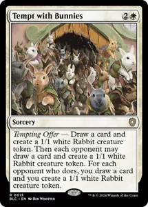 Magic The Gathering Tempt with Bunnies - Bloomburrow Commander #013 - Imagen 1 de 1