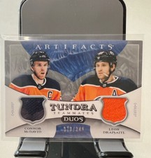 2022-23 UD ARTIFACTS TUNDRA DUOS OILERS - McDAVID - DRAISAITL T2-EDM /249 