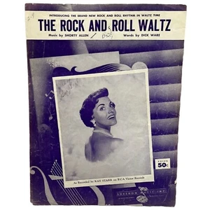 Klavier Noten Kay Starr The Rock and Roll Waltz Shorty Allen Dick Ware 1955 - Bild 1 von 6