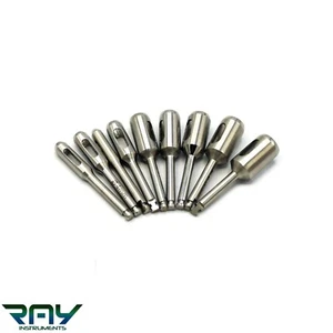 9 Pcs Dental Implant Tissue Punch Kit set Surgical Surgery - Picture 1 of 10