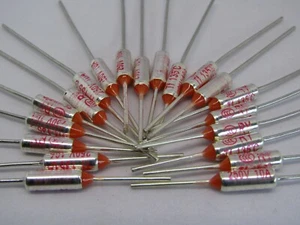 RY Sicherung Temperatur Thermo 250V 10A 135C 275F Axial 10 Ampere 135°C 275°F TF 135 - Bild 1 von 21