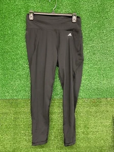 Adidas Woman's Optime Essentials Stash Pocket Full-Length Leggings Sz Large - Picture 1 of 9