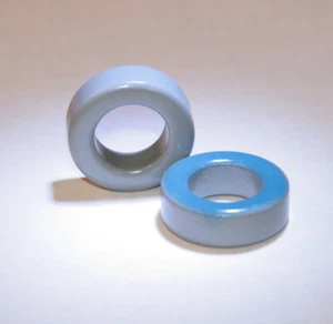 [8 pc] Toroid Core, Powdered Iron .94" 24mm, for power magnetics /inductor/coil - Picture 1 of 3