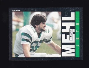 1985 Topps Lance Mehl #345 New York Jets - Picture 1 of 2