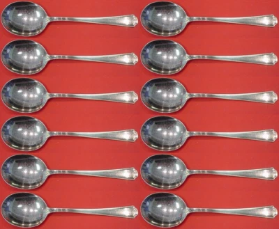 Fairfax por Durgin-Gorham Juego de cucharas sopera crema de plata esterlina 12 piezas 6 1/4" Foto 1 de 3